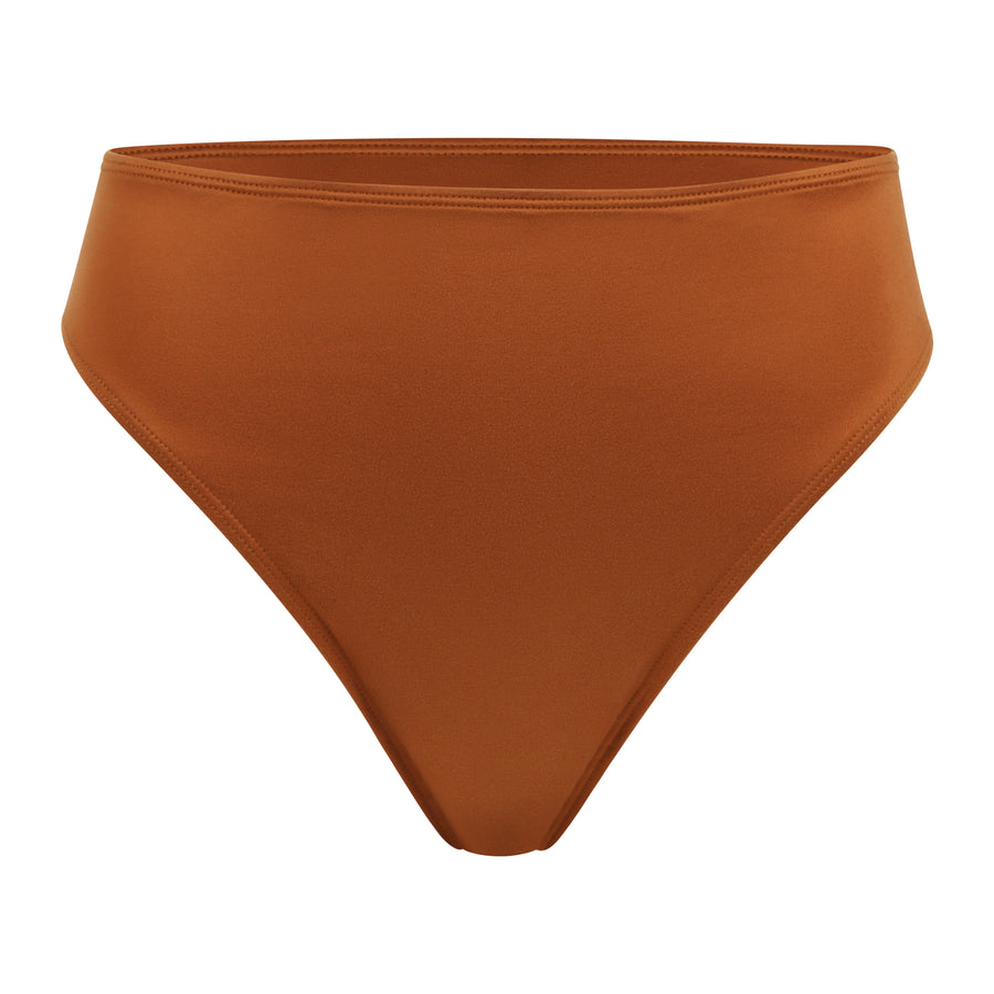 Love, Vera High Waisted Brief Butter Toffee